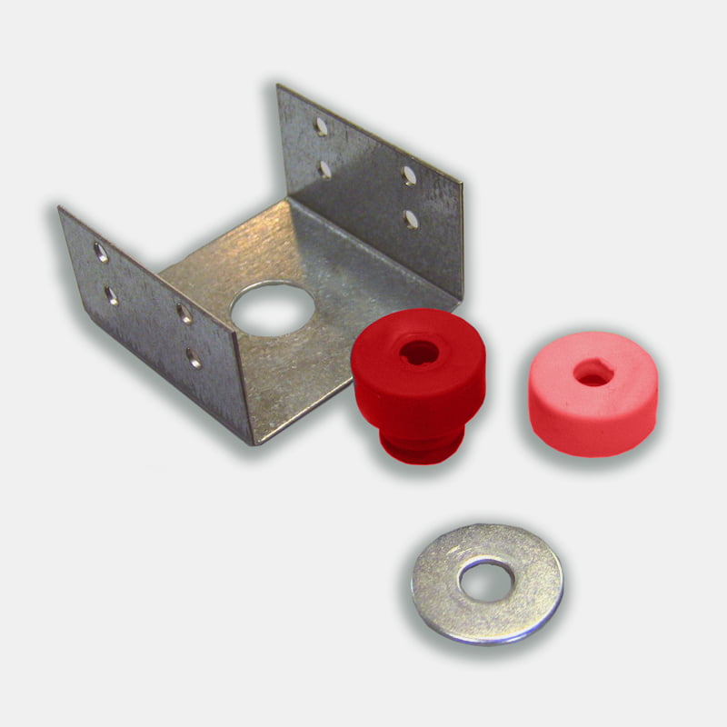 What material reduces vibration?